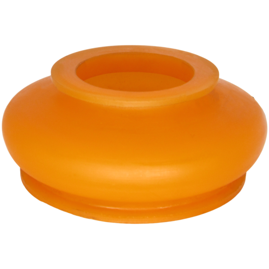 Полиуретановый пыльник шаровой опоры под пружинное кольцо d18*D28, L17 одноступенчатый