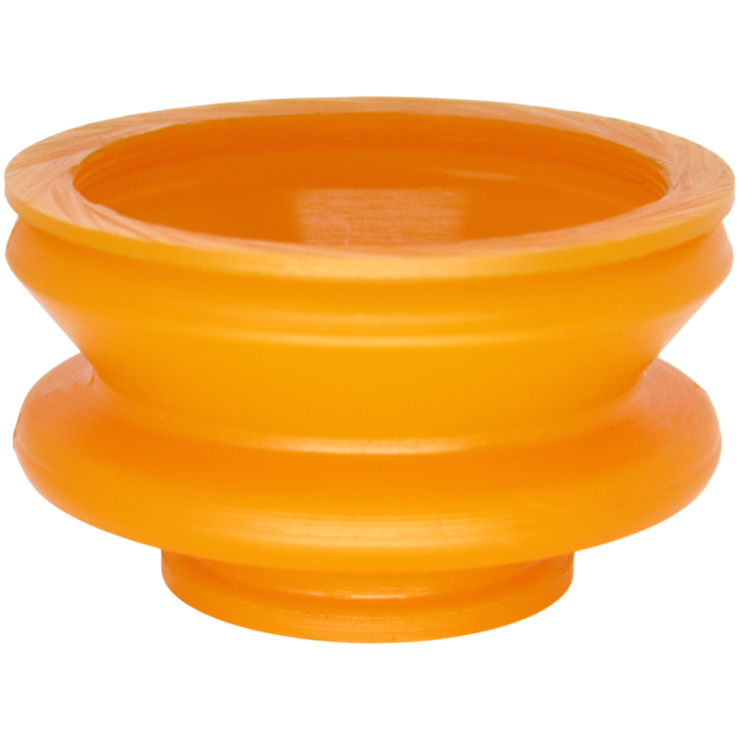 Полиуретановый пыльник шаровой опоры под пружинное кольцо d19*D40, L30 двухступенчатый