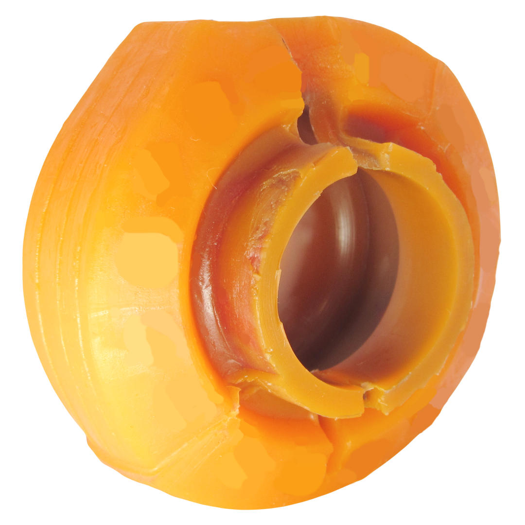 Полиуретановая втулка переднего стабилизатора Audi 100 1990-1994 (С МЕТИЛИЧЕСКОЙ АРМИРОВКОЙ) 2,5D