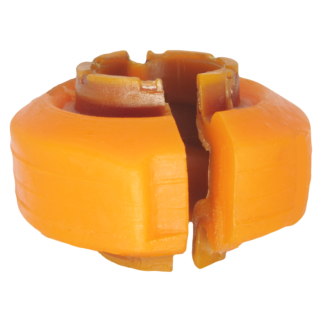 Полиуретановая втулка переднего стабилизатора Audi 100 1990-1994 (С МЕТИЛИЧЕСКОЙ АРМИРОВКОЙ) 2,5D