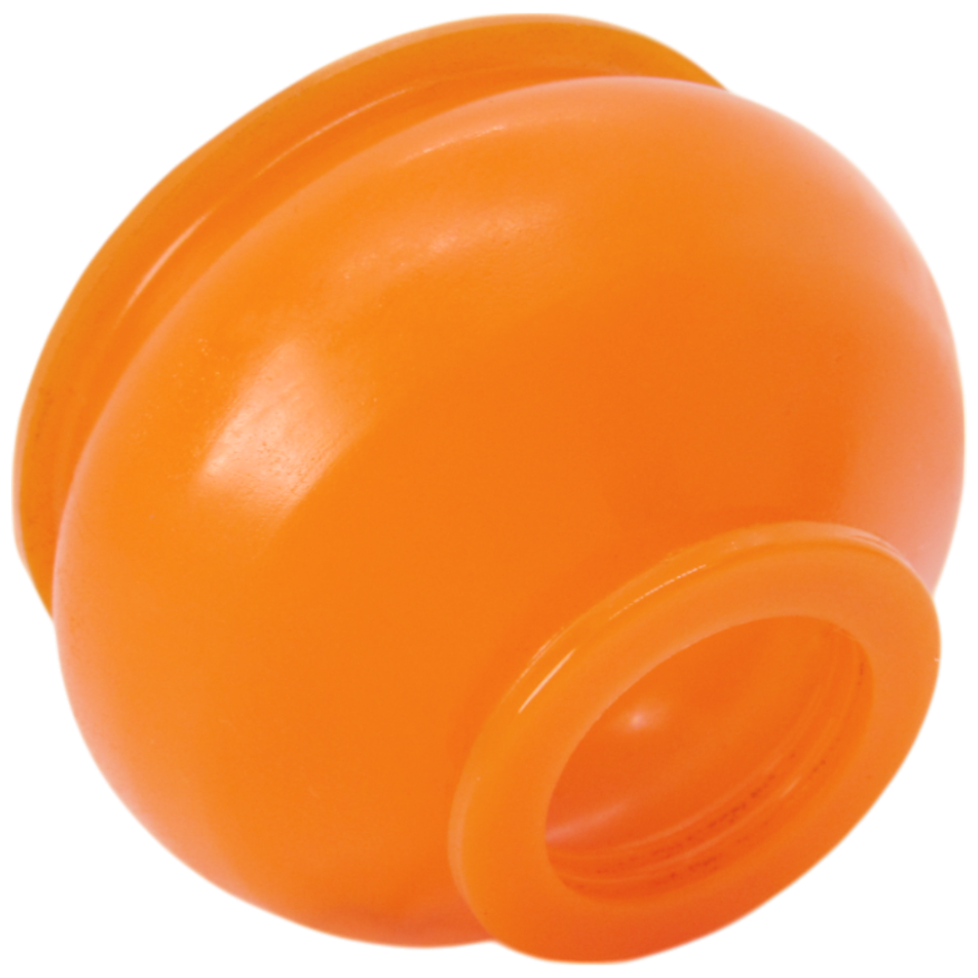 Полиуретановый пыльник шаровой опоры переднего верхнего рычага Volkswagen T4 1990-2003 под пружинное кольцо Ø16*Ø33, L27 одноступенчатый