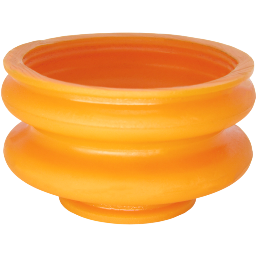 Полиуретановый пыльник шаровой опоры под пружинное кольцо d17*D38, L27 двухступенчатый