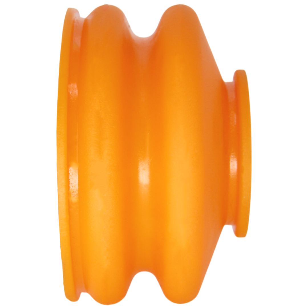 Полиуретановый пыльник шаровой опоры под пружинное кольцо d17*D38, L27 двухступенчатый