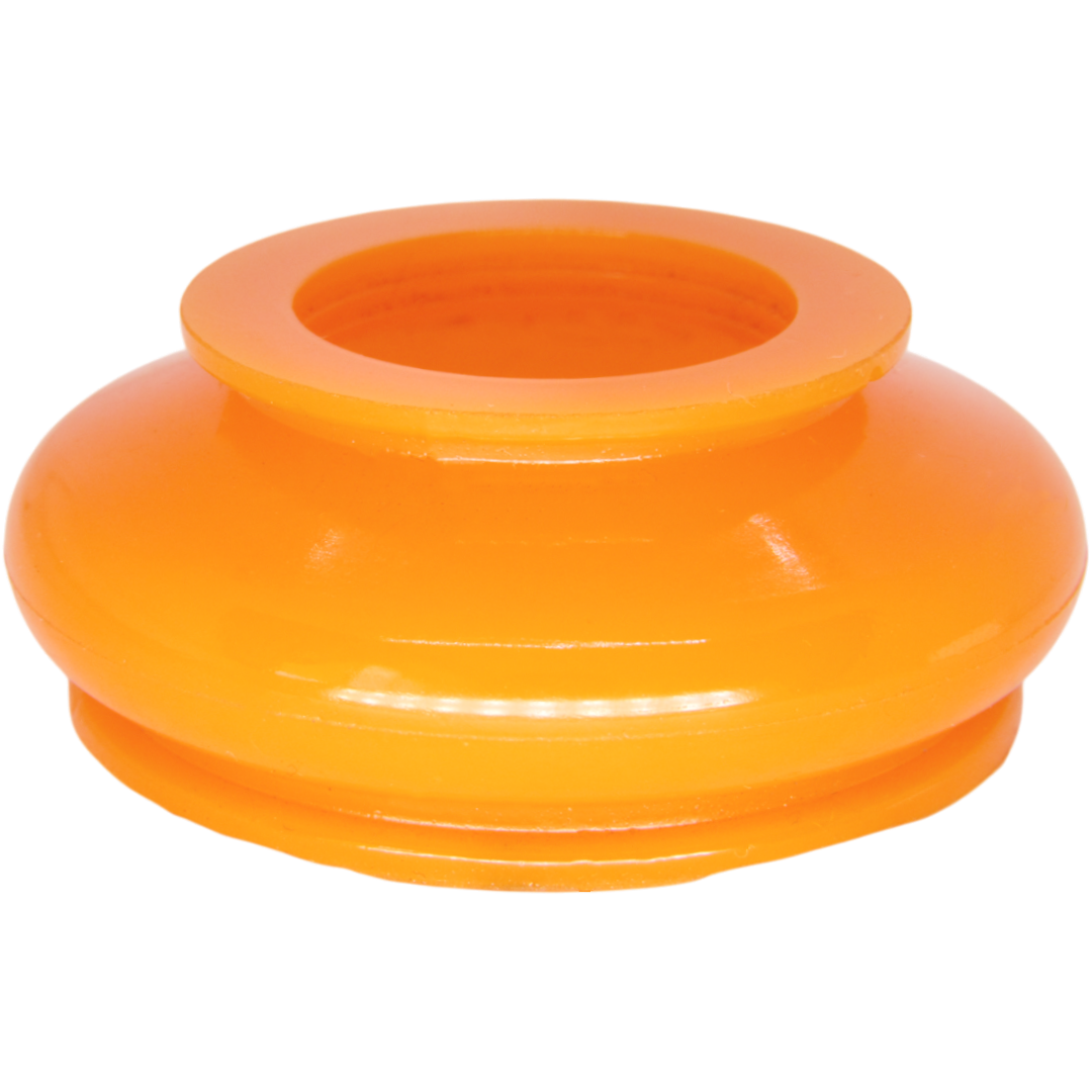 Полиуретановый пыльник шаровой опоры переднего верхнего рычага Volkswagen Touareg 2010-2018 под пружинное кольцо d22*D34, L18 одноступенчатый