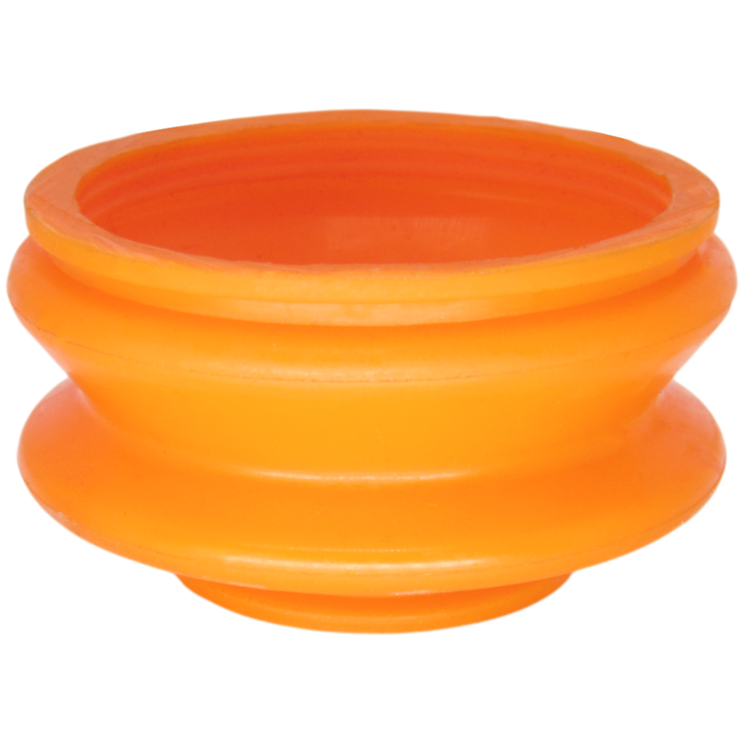 Полиуретановый пыльник шаровой опоры под пружинное кольцо d22*D42, L28 двухступенчатый