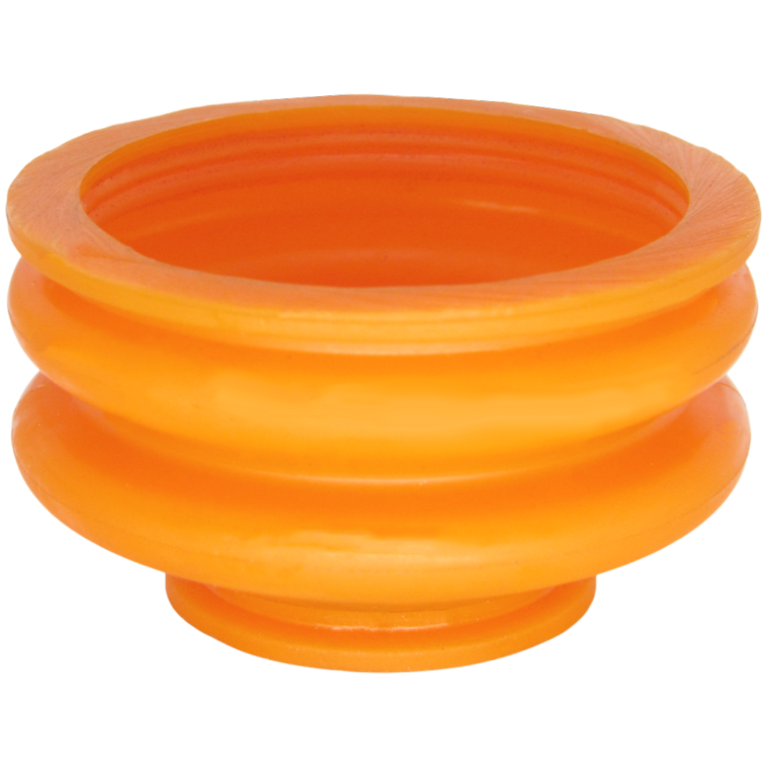 Полиуретановый пыльник шаровой опоры под пружинное кольцо d19*D38, L26 двухступенчатый