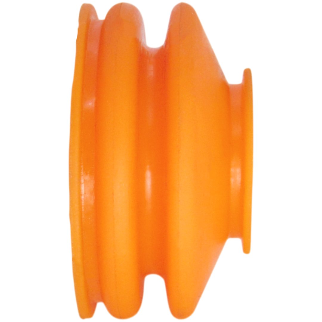 Полиуретановый пыльник шаровой опоры под пружинное кольцо d21*D37, L22 двухступенчатый