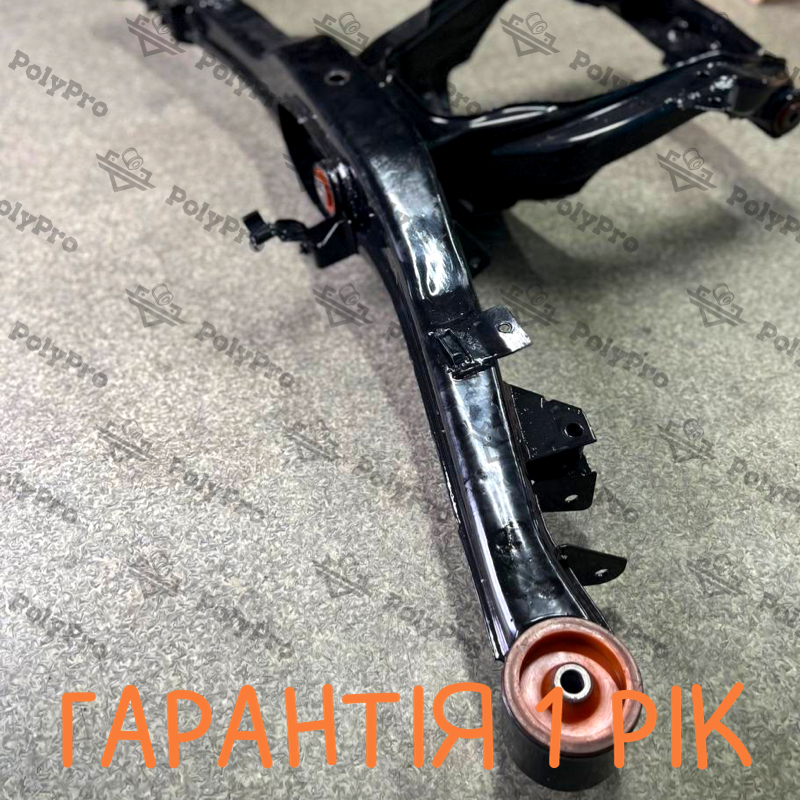 Задняя балка Bmw E32 1987-1994 Услуга по пескоструйной очистке, покраске порошковой краской и перепресовке сайлентблока (Сайлентблоки в цену не входят)