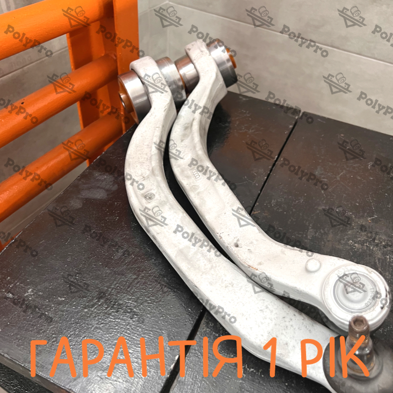 Передний нижний продольный рычаг Audi Allroad 2000-2005 Услуга по пескоструйной очистке, покраске порошковой краской и перепресовке сайлентблока (Сайлентблоки в цену не входят)