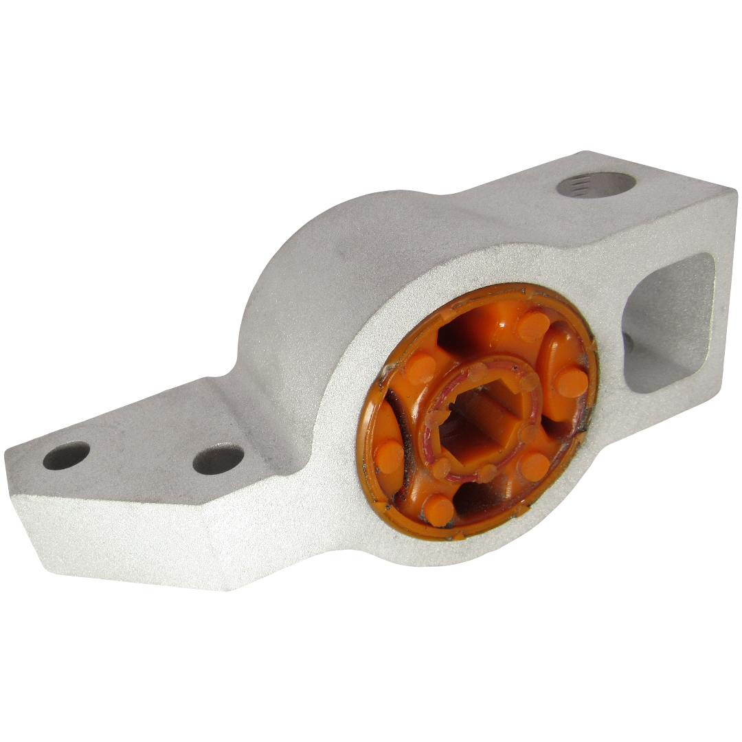 Полиуретановый сайлентблок переднего рычага задний Volkswagen Beetle 2011-2019 правый В КРОНШТЕЙНЕ