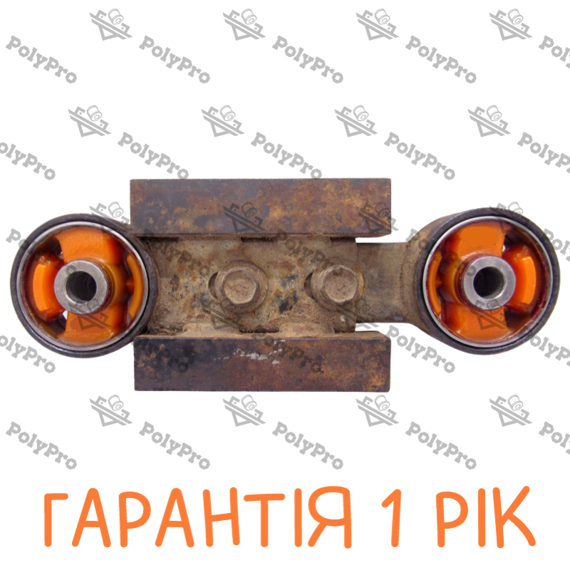 Полиуретановая подушка КПП Nissan Prairie 1982-1988 Услуга с перепресовки сайлентблоков (Сайлентблоки в цену не входят)