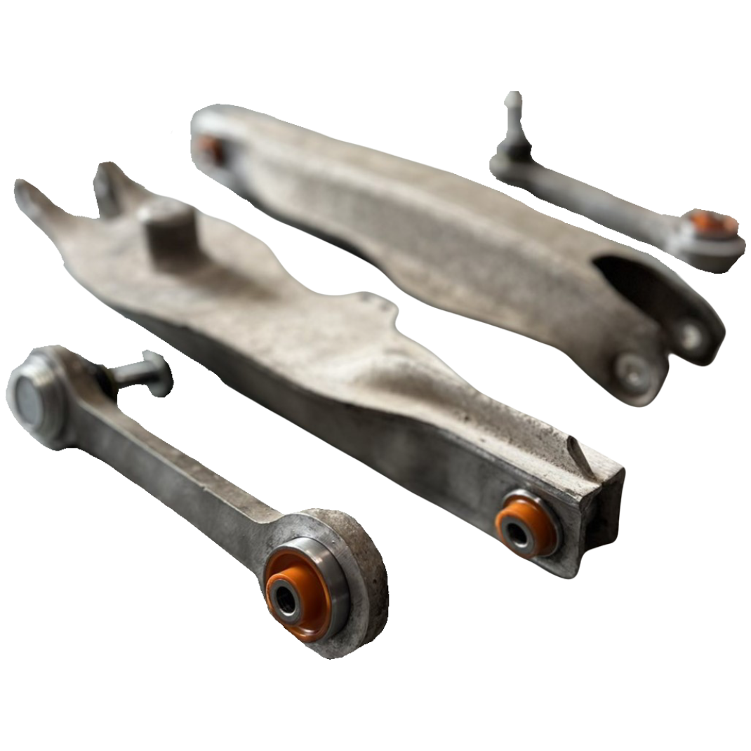 Rear suspension Saab 9-3 2002-2014 Service with repressing of bushings (Bushings are not included in the price)