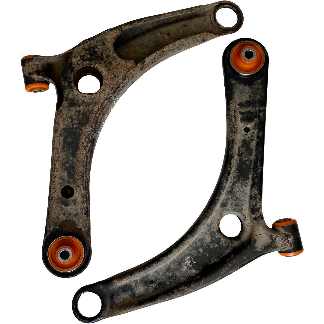 Front arm Mitsubishi Lancer 2007- PP-0581pos Service with repressing of bushings (Bushings are not included in the price)