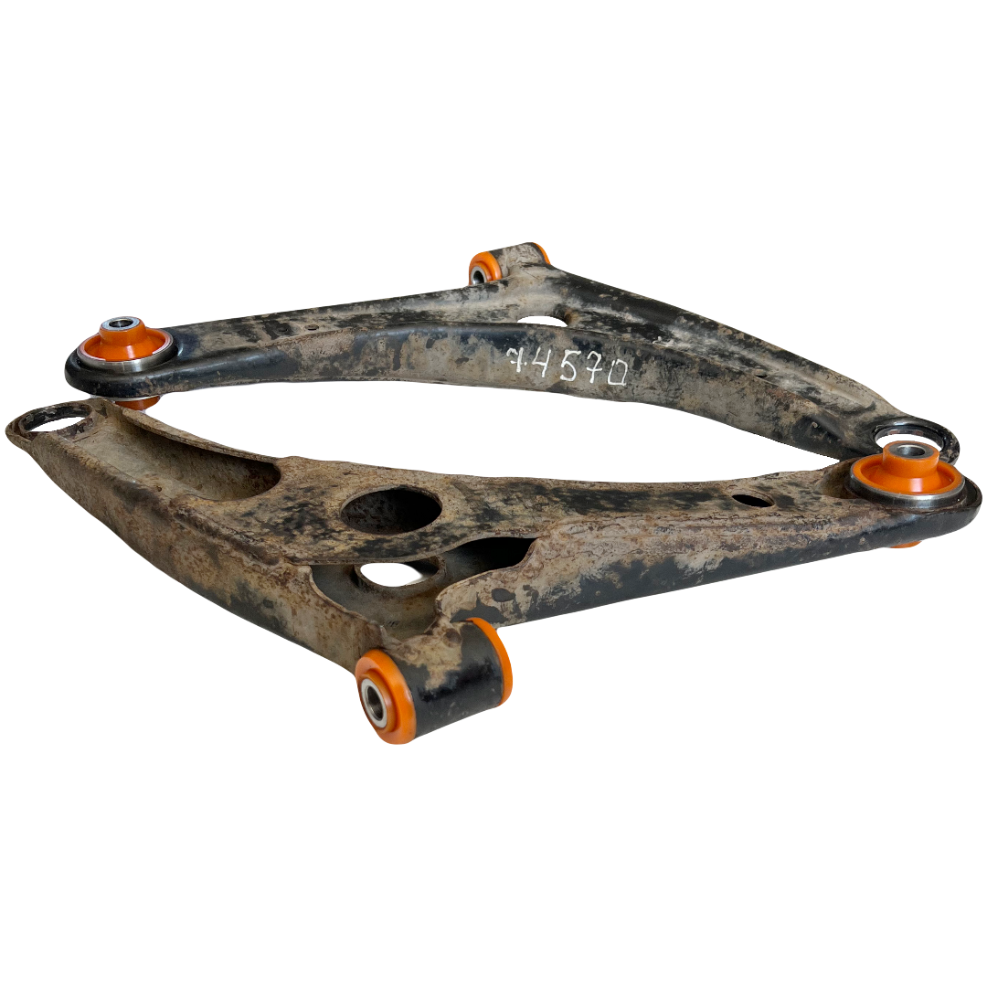 Front arm Mitsubishi Lancer 2007- PP-0581pos Service with repressing of bushings (Bushings are not included in the price)