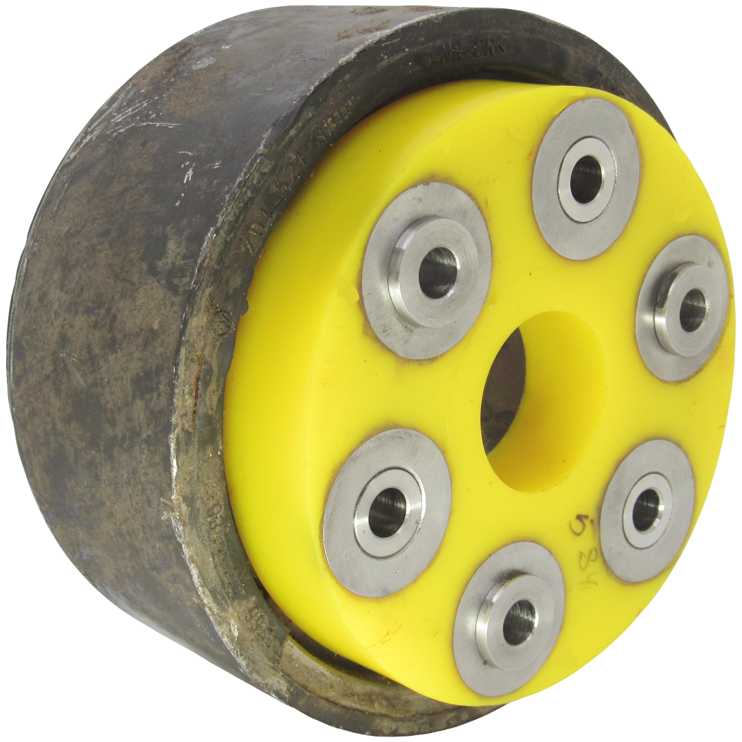 Полиуретановая эластичная муфта кардана задняя Volkswagen T4 1990-2003 HARDNESS Услуга ПО ЗАМЕНЕ МУФТЫ