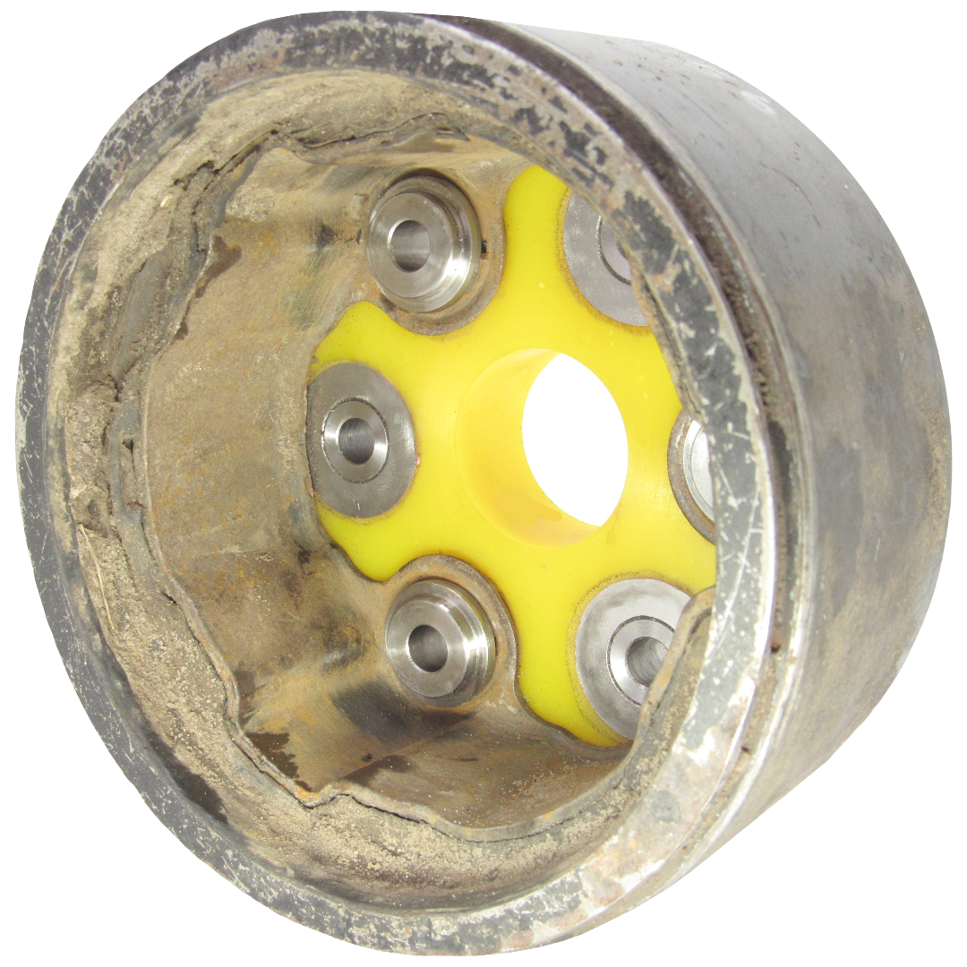 Полиуретановая эластичная муфта кардана задняя Volkswagen T4 1990-2003 HARDNESS Услуга ПО ЗАМЕНЕ МУФТЫ