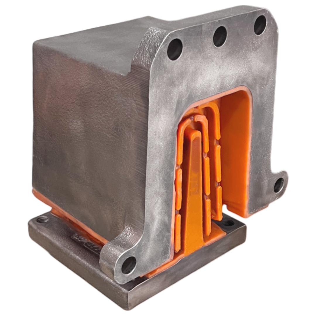 Полиуретановая задняя подушка гусеничного катка трактора Case Quadtrac 550 РЕКОНСТРУКЦИЯ ВАШЕЙ