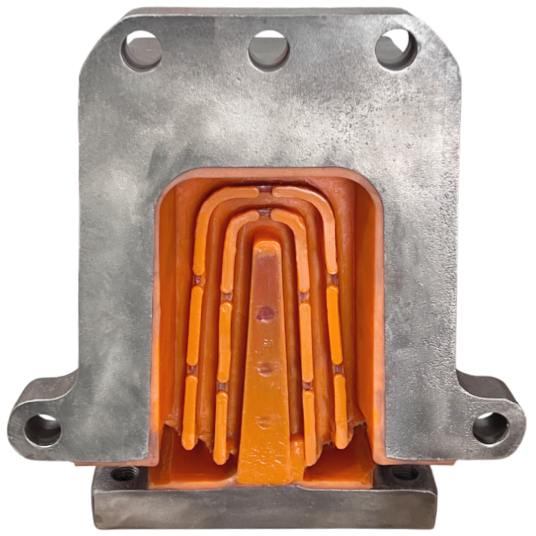 Полиуретановая задняя подушка гусеничного катка трактора Case Quadtrac 550 РЕКОНСТРУКЦИЯ ВАШЕЙ