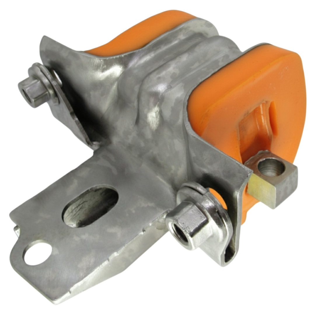 Полиуретановая подушка двигателя левая Volkswagen Polo 2001-2009 1.2-2.0L Цельнолитая РЕКОНСТРУКЦИЯ ВАШЕЙ