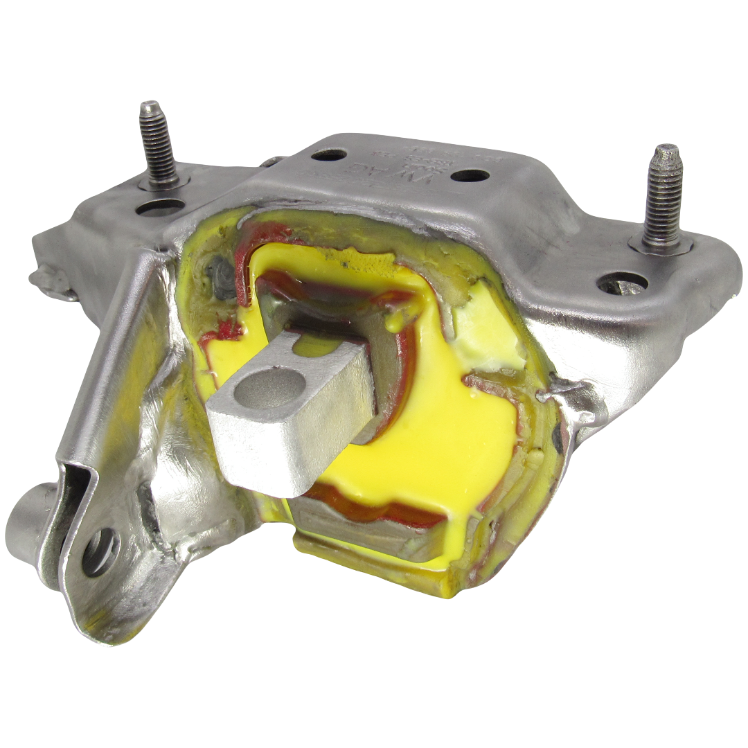 Полиуретановая подушка двигателя левая Volkswagen Fox 2003-2014 Цельнолитая HARDNESS РЕКОНСТРУКЦИЯ ВАШЕЙ