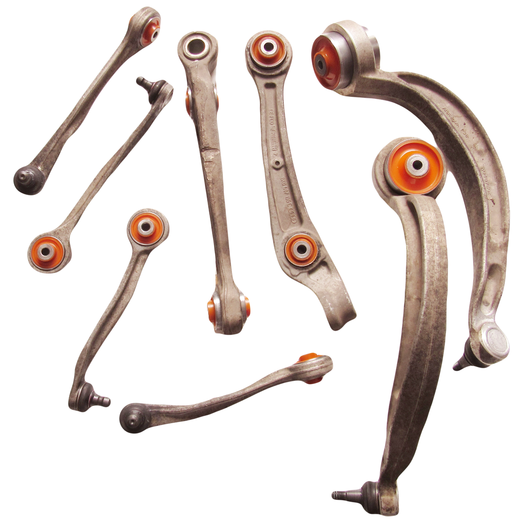 Передняя подвеска Audi A4 2007-2015 Услуга с перепресовки сайлентблоков (Сайлентблоки в цену не входят) PP-0878pos