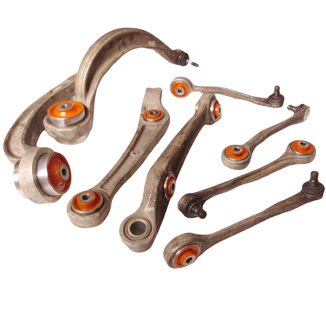 Передняя подвеска Audi A4 2007-2015 Услуга с перепресовки сайлентблоков (Сайлентблоки в цену не входят) PP-0878pos