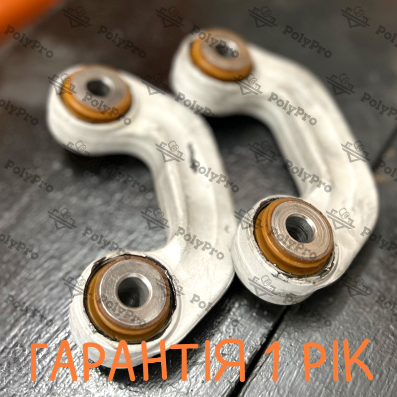 Стойка переднего стабилизатора Audi Allroad 2000-2005 Услуга по пескоструйной очистке, покраске порошковой краской и перепресовке сайлентблока (Сайлентблоки в цену не входят)