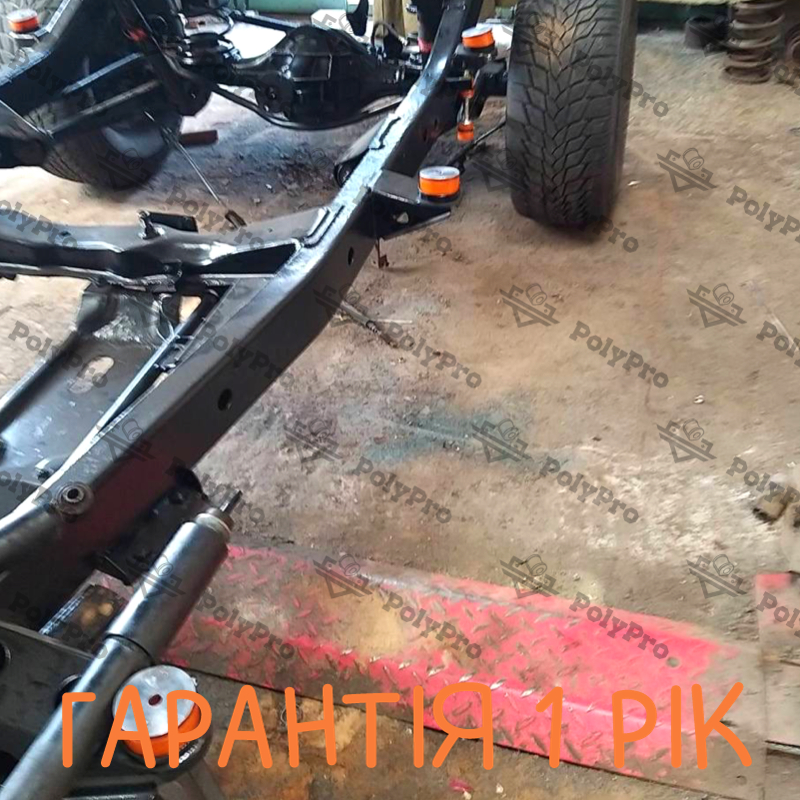 Подушки рамы Mitsubishi Pajero 1991-1999 Услуга с перепресовки сайлентблоков (Сайлентблоки в цену не входят)