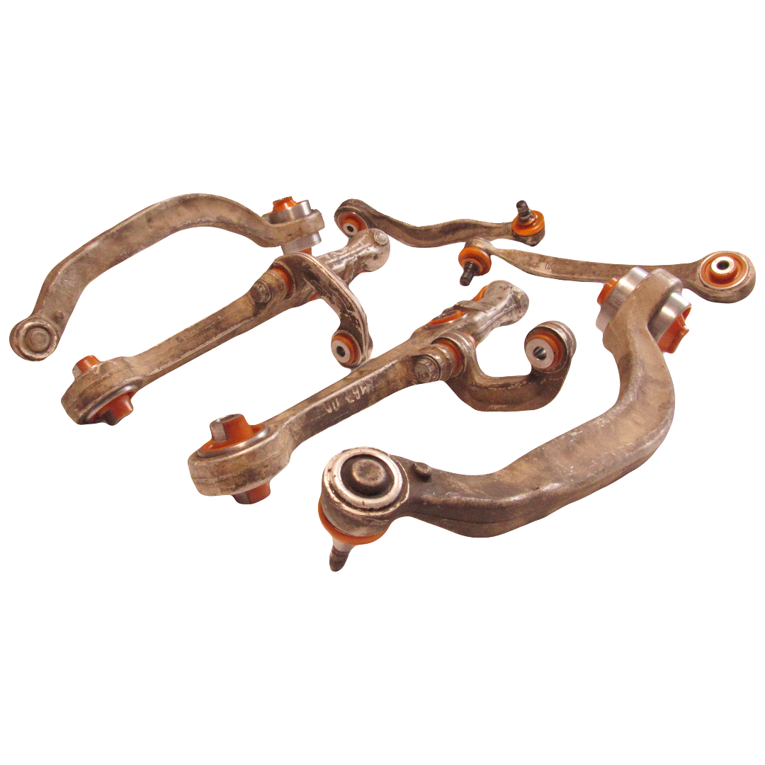 Передняя подвеска автомобиля Audi A4 2000-2004 Услуга с перепресовки сайлентблоков (Сайлентблоки в цену не входят)