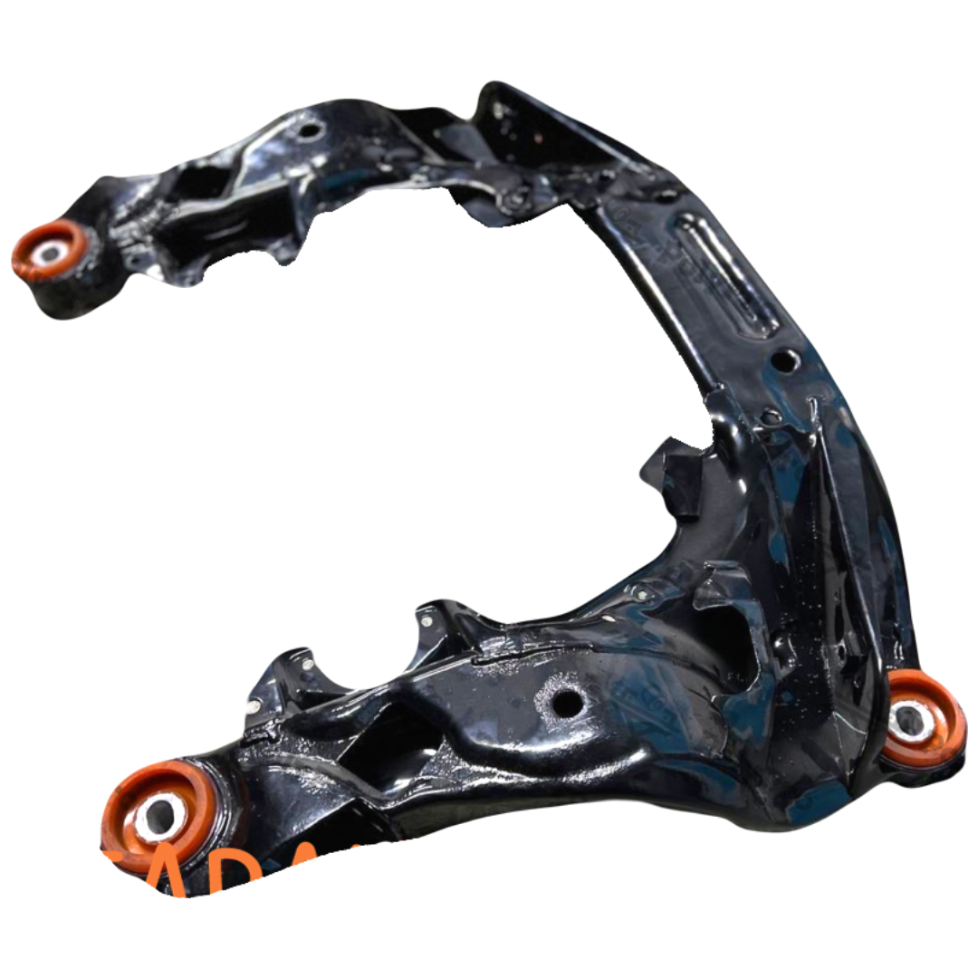 Передний подрамник Audi A6 1997-2004 Услуга по пескоструйной очистке, покраске порошковой краской и перепресовке сайлентблока (Сайлентблоки в цену не входят)