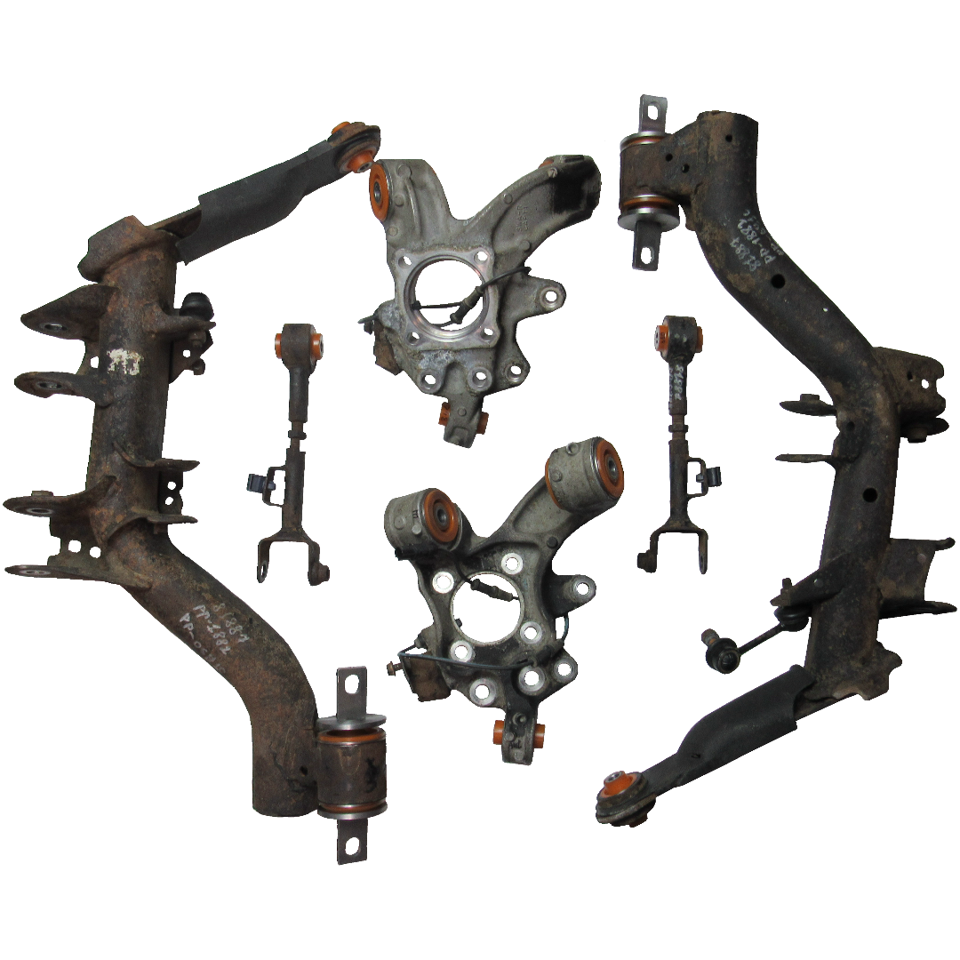 Задняя подвеска Honda Cr-v 2006-2011 Услуга с перепресовки сайлентблоков (Сайлентблоки в цену не входят)