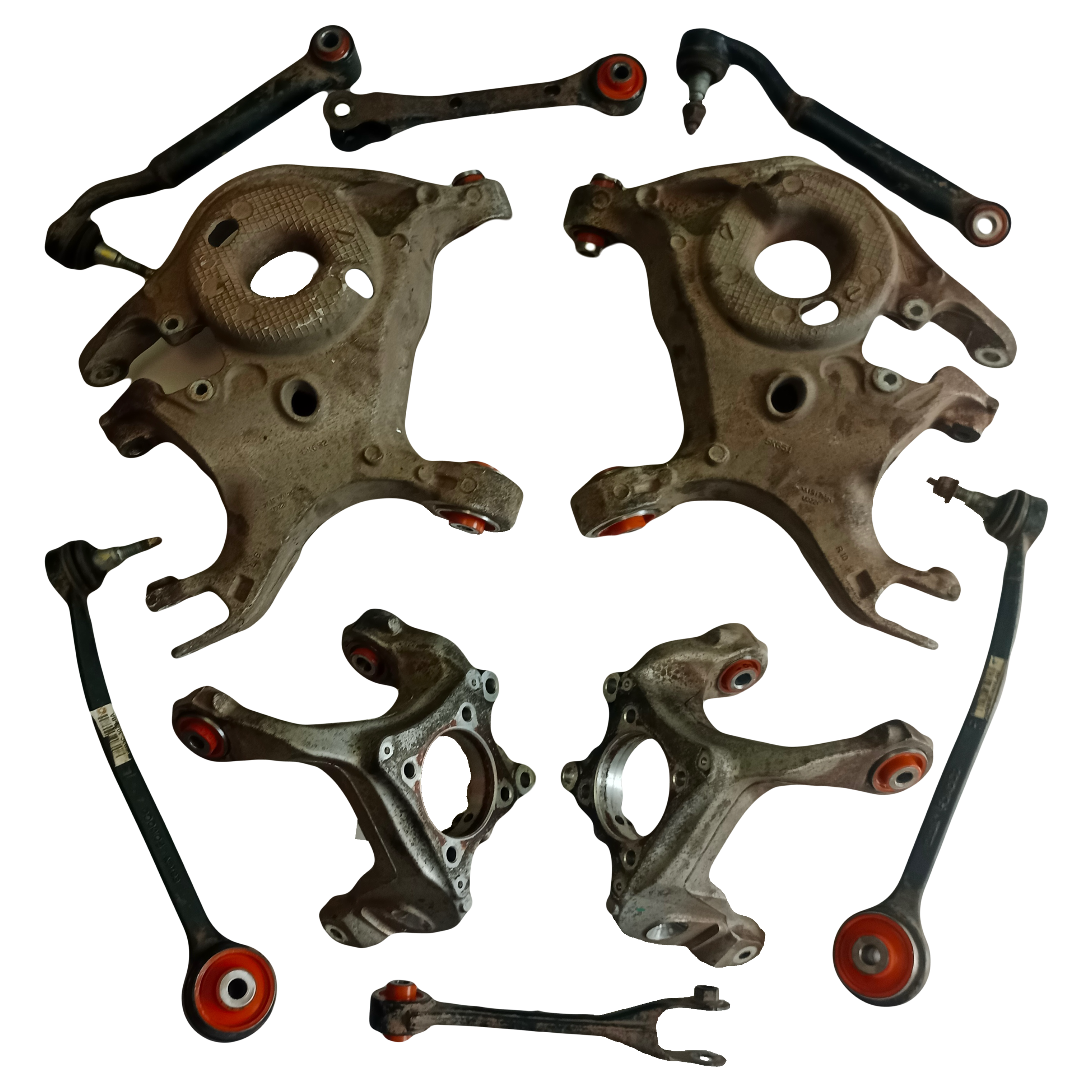 Задня підвіска автомобіля Ford Mustang 2015- Послуга з перепресування сайлентблоків (Сайлентблоки в ціну не входять)