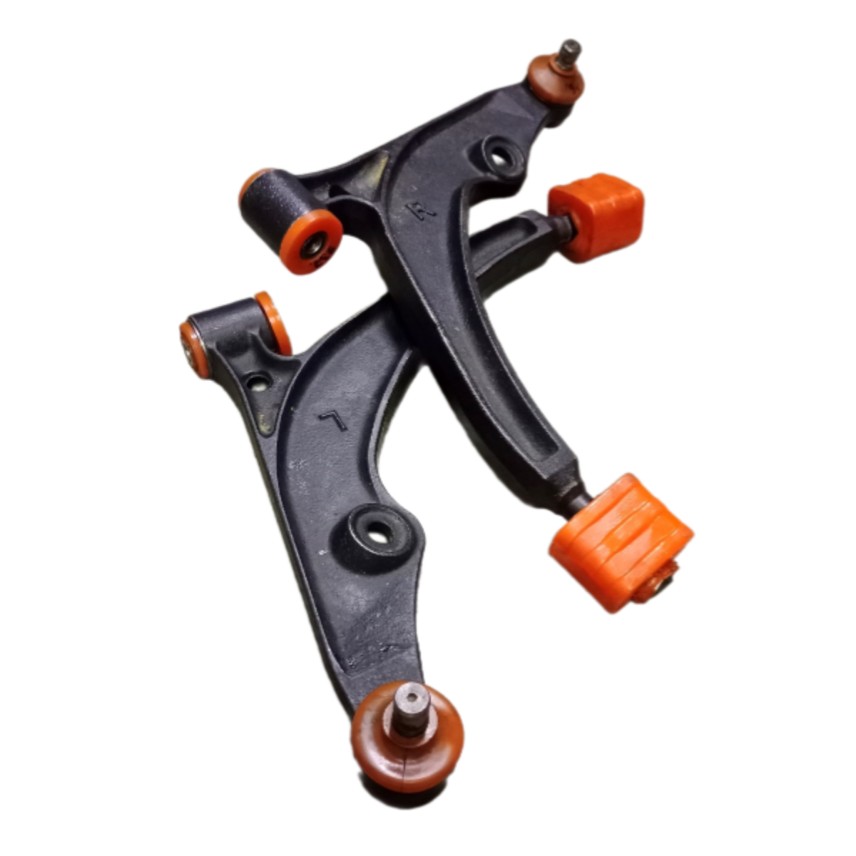 Передний рычаг Suzuki Baleno 1995-2002 Услуга с перепресовки сайлентблоков (Сайлентблоки в цену не входят)