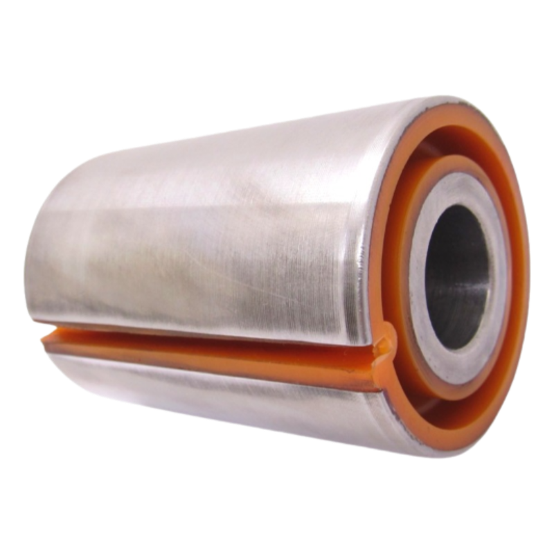 Полиуретановый сайлентблок задней рессоры Renault Magnum 1990- 24x61,5x87