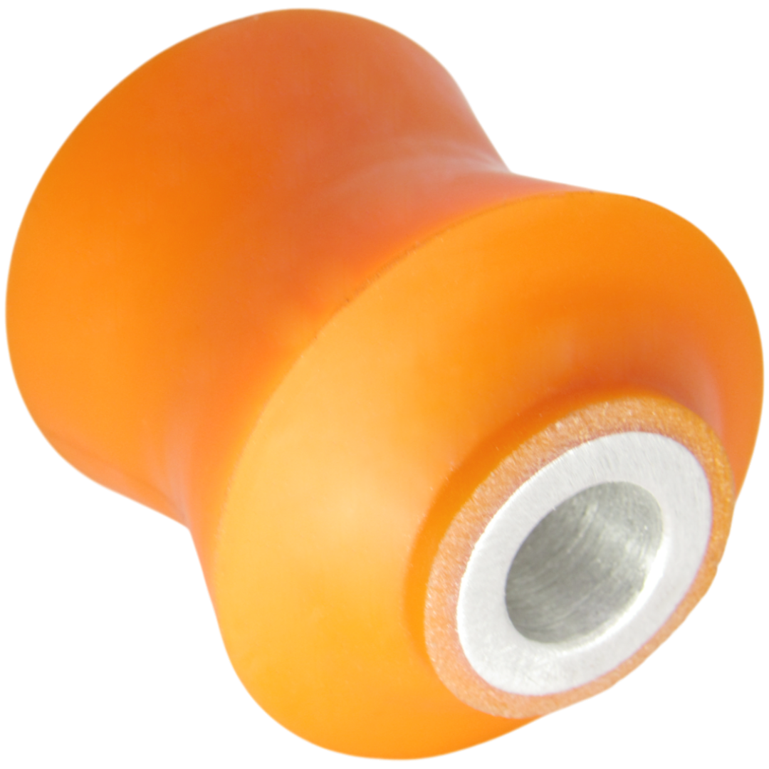 Полиуретановая втулка задней реактивной тяги большая Ваз 2101-2107 1970-2014 (С ВВАРЕНЫМИ МЕТАЛИЧЕСКИМИ ВТУЛКАМИ)