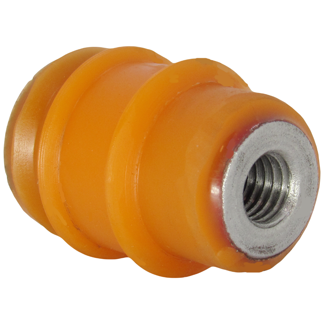 Полиуретановый сайлентблок стойки переднего стабилизатора Audi A4 2000-2004 С РЕЗЬБОЙ PP-0770ag