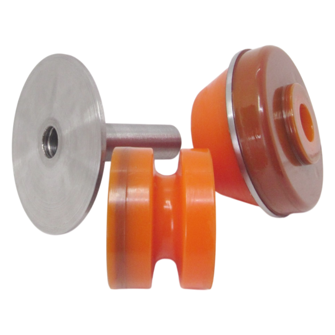 Polyurethane cushion bodywork Nissan King Cab 1998-2005 Body mounting 1st row