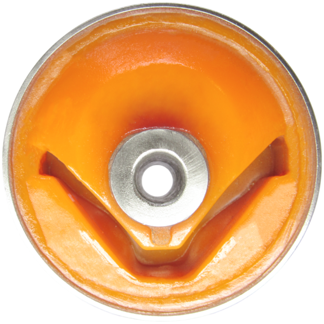 Полиуретановая подушка двигателя правая Mitsubishi Carisma 1995-2004 со стороны есть крепление СМЕННЫЙ САЙЛЕНТБЛОК