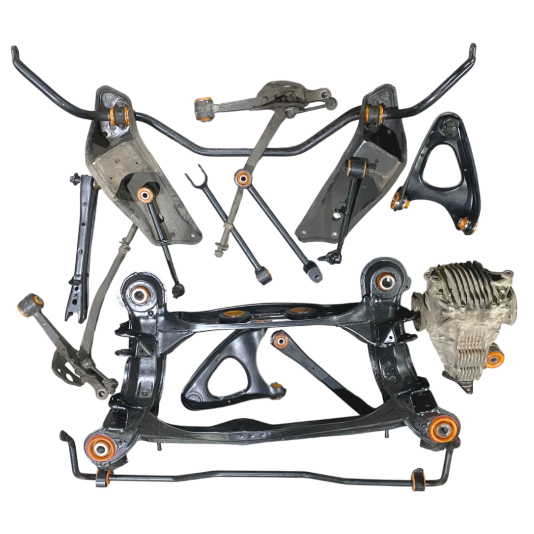 Підвіска автомобіля Lexus Ls 1989-1994 Послуга з піскостуйного очищення, покриття фарбою та перепресування сайлентблока (Сайлентблоки в ціну не входять)