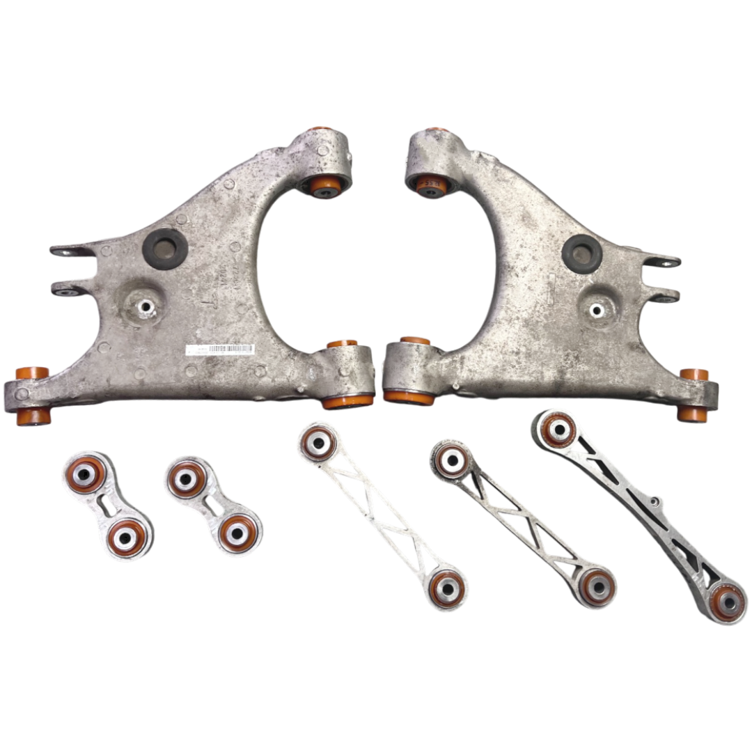 Car rear suspension Tesla Model S 2012- Service with repressing of bushings (Bushings are not included in the price)