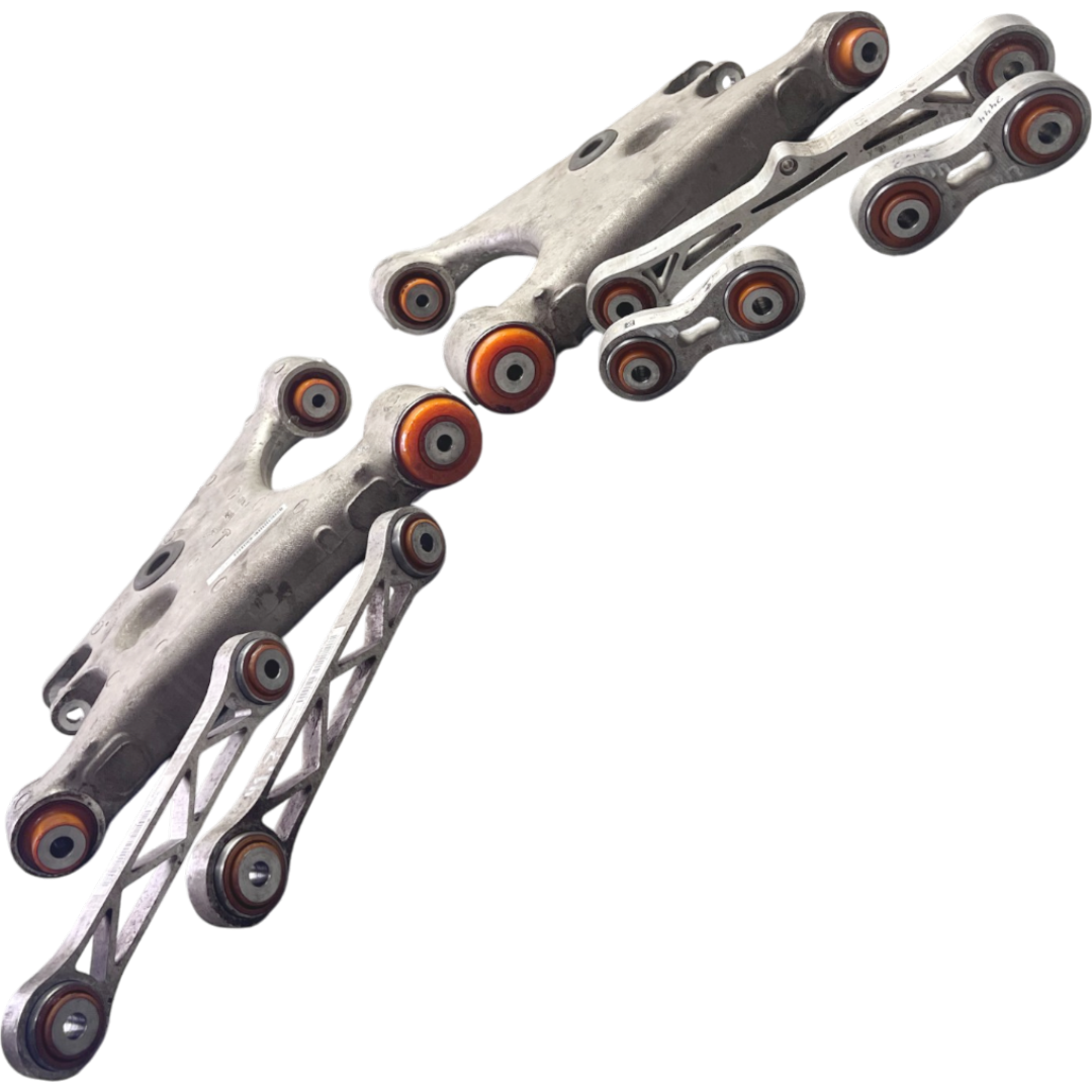 Car rear suspension Tesla Model S 2012- Service with repressing of bushings (Bushings are not included in the price)