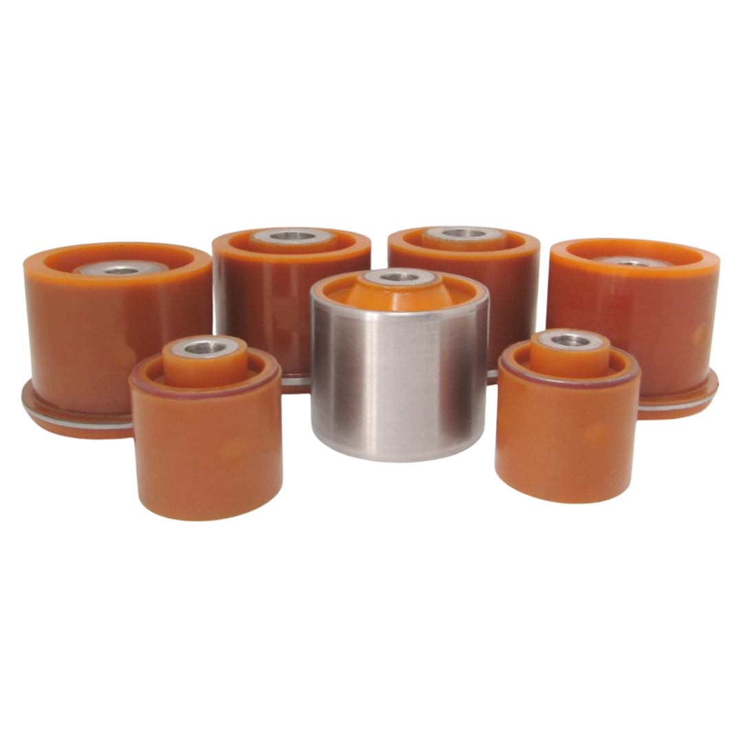 Полиуретановый  комплект сайлентблоков заднего подрамника BMW E83 1990-2002