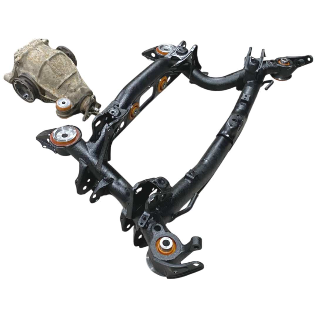 Задняя подвеска Lexus Ls 1994-2000 Услуга по пескоструйной очистке, покраске краской и перепресовке сайлентблока (Сайлентблоки в цену не входят)