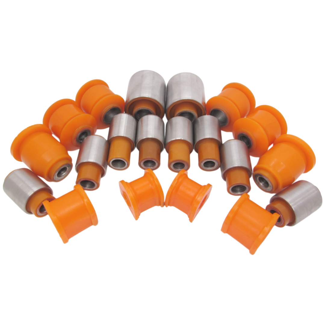 Полиуретановый комплект передней и задней подвески Mazda 323 1994-2000