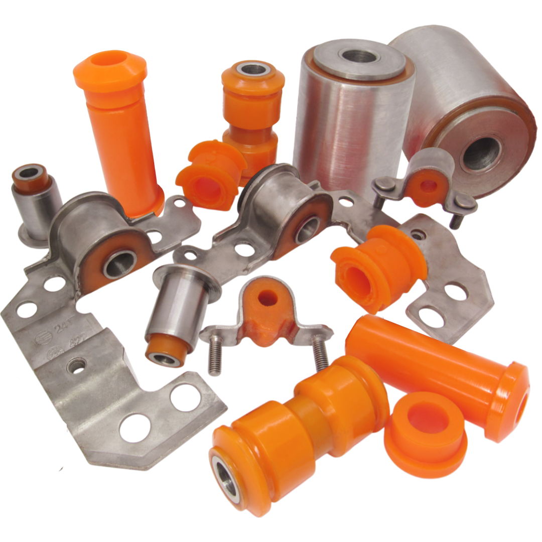 Поліуретановий комплект передньої та задньої підвіски Fiat Doblo 2000-2010