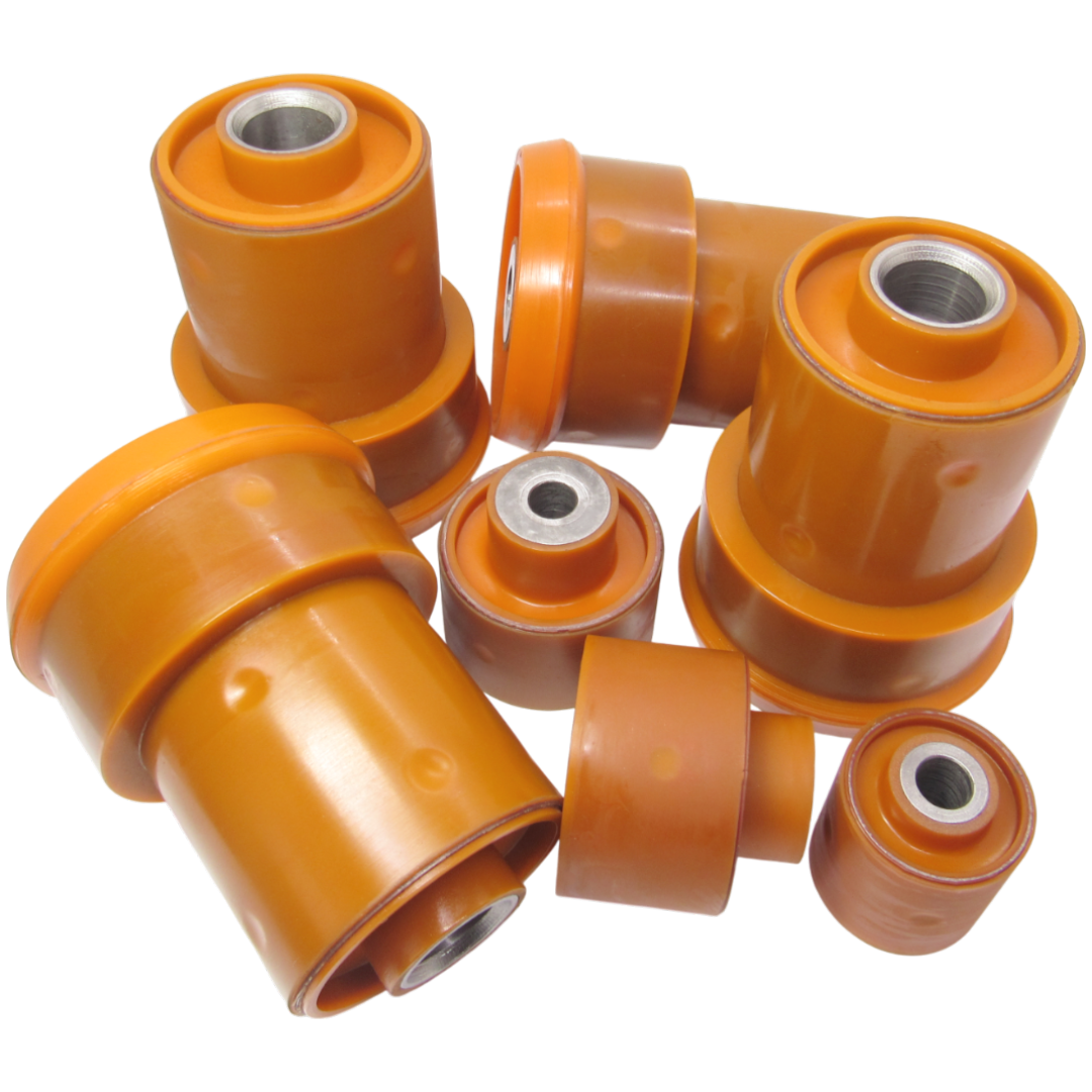 Полиуретановый  комплект сайлентблоков заднего подрамника Bmw E39 1995-2003