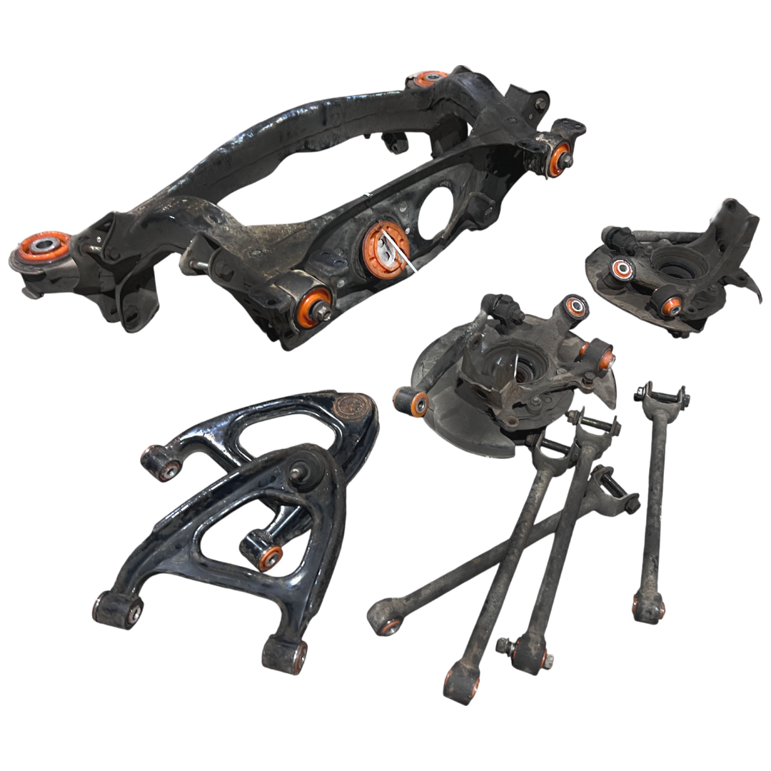 Задняя подвеска автомобиля Toyota Cresta 1992-1996 Услуга с перепресовки сайлентблоков (Сайлентблоки в цену не входят)