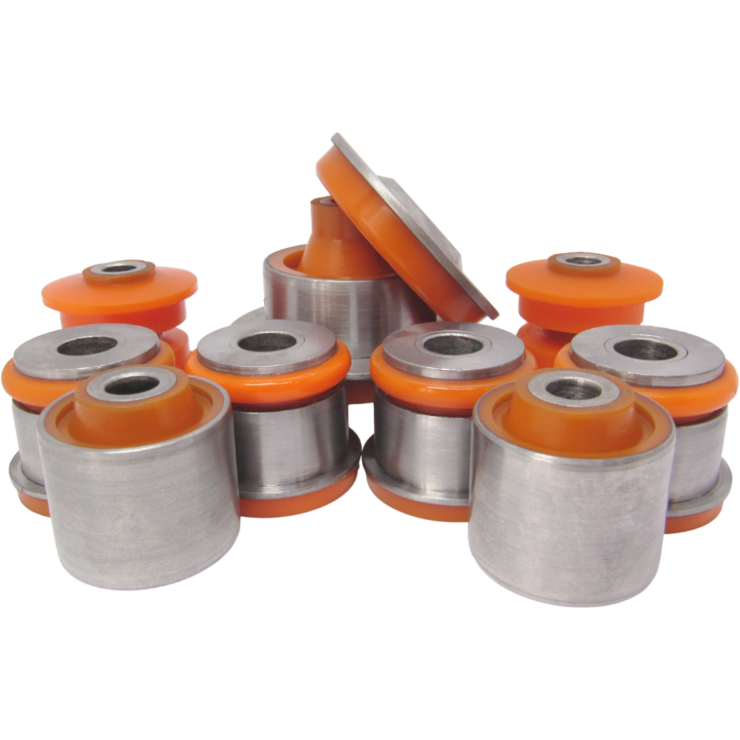 Полиуретановый  комплект сайлентблоков заднего подрамника Audi A6 1994-1997 quattro