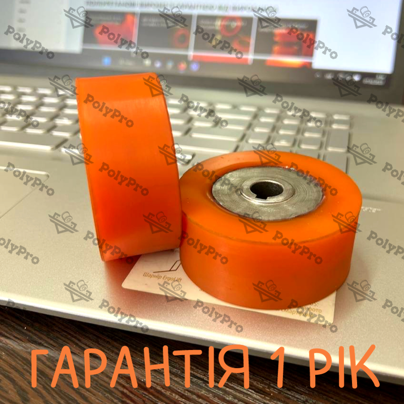 Футеровка вала полиуретаном для склеивания ткани